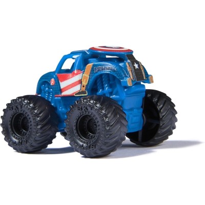 Monster Jam Mini Jams Marvel Pack 3 -4x3x3cm