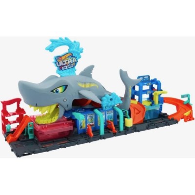 Hot Wheels City Lavado de Coches Ultra Shark