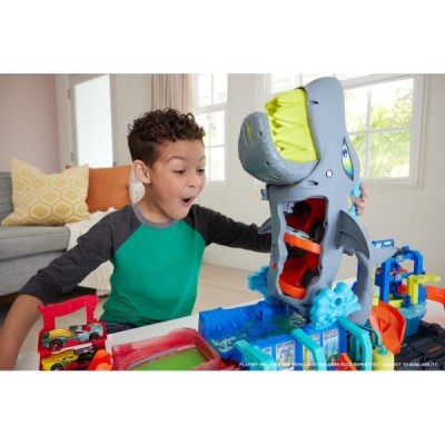 Hot Wheels City Lavado de Coches Ultra Shark