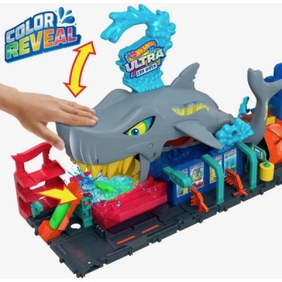Hot Wheels City Lavado de Coches Ultra Shark