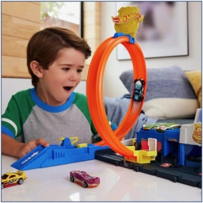 Hot Wheels City Super Estación de Policía