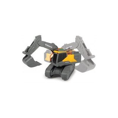 EXCAVADORA DE CADENAS VOLVO -LUZ Y SONIDO, 23 CM