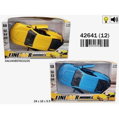 COCHE SALVAOBSTACULOS ABRE PUERTAS LUZ Y SONIDO