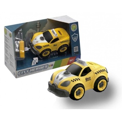 COCHE TAXI SONIDO DESMONTABLE + DESTORNILLADOR