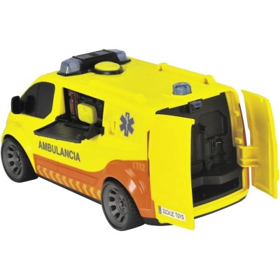 Dickie - Ambulancia SEM 28cm, Luz y Sonido