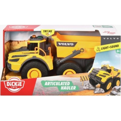 Dickie Camion Volquete Volvo Luz y Sonido 23 cm
