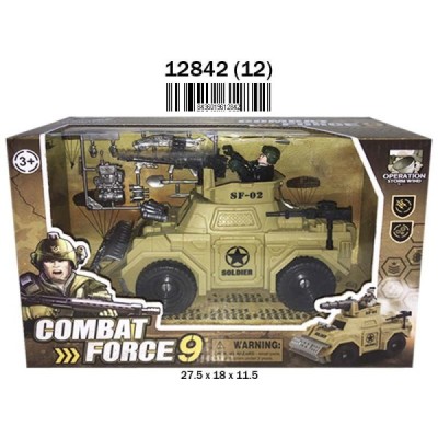 CAJA TANQUETA COMBATE C/ ACCESORIOS (12)(12)