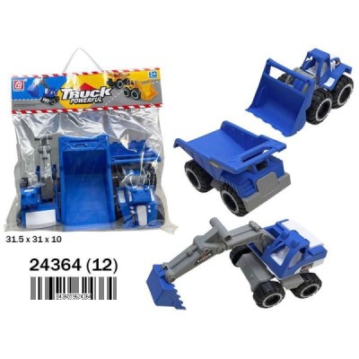 BOLSA 3 VEHICULOS POLICIA