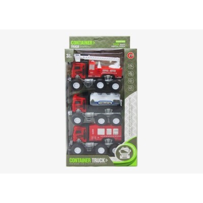 Conjunto de 3 CAMIONES en Caja