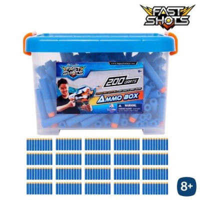 200 DARDOS FOAM FAST SHOTS 27 X 20 X 17 CM