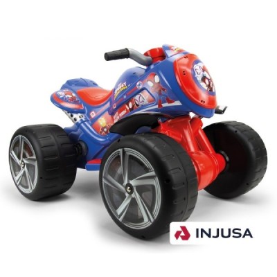 INJUSA QUAD FLAMES SPIDEY 6V