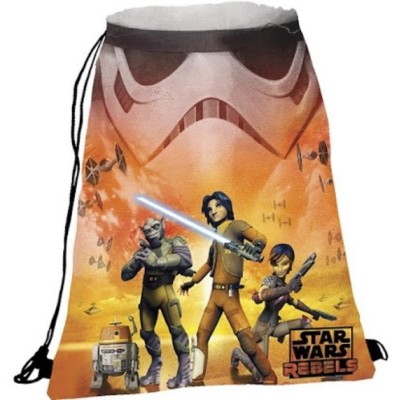 STAR WARS REBELS, SACO NYLON 30X39 CM.