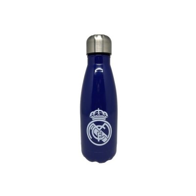 REAL MADRID BOTELLA AZUL DE ACERO 550 ML