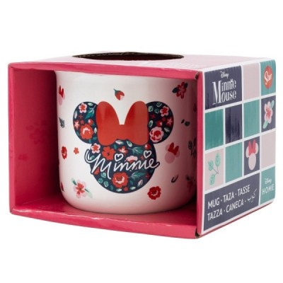 TAZA CERAMICA DESAYUNO 400 ML Minnie Mouse EN CAJA