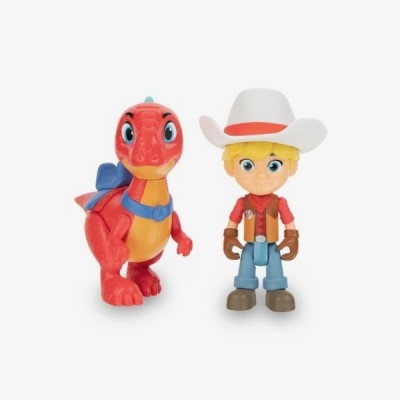 Dino Ranch, Pack 2 Figuras Jon y Blitz