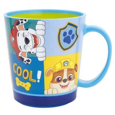 TAZA ANTIVUELCO PP 410 ML PAW PATROL BOY HI