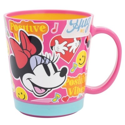 TAZA ANTIVUELCO PP 410 ML MINNIE MOUSE