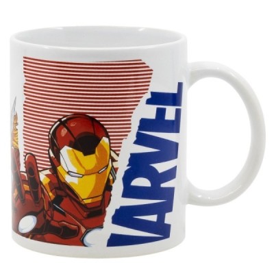 TAZA CERAMICA 325 ML EN CAJA REGALO AVENGERS