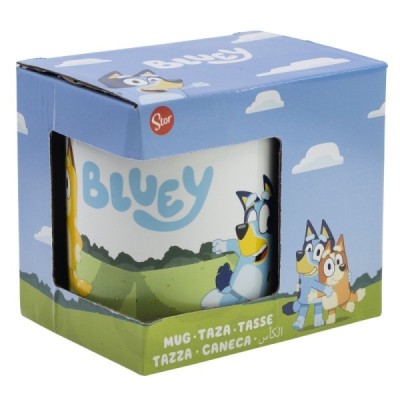 TAZA CERAMICA 325 ML EN CAJA REGALO BLUEY
