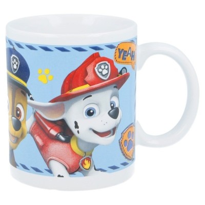 TAZA CERAMICA 325 ML EN CAJA PAW PATROL