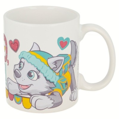 TAZA CERAMICA 325 ML EN CAJA PAW PATROL