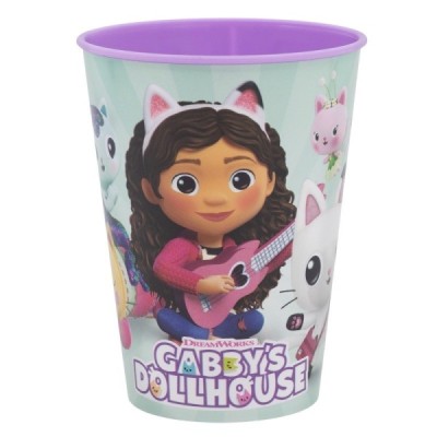 VASO EASY PEQUEÐO 260 ML GABBYS DOLLHOUSE