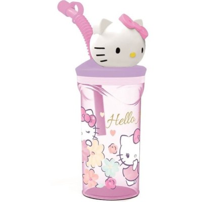 STOR VASO FIGURITA 3D 360 ML HELLO KITTY