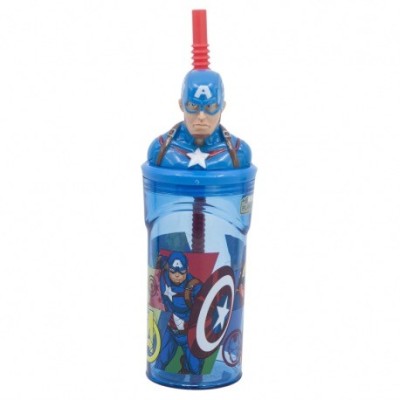 STOR VASO FIGURITA 3D 360 ML AVENGERS SEVEN