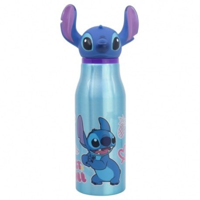 STOR BOTELLA ALUMINIO FIGURITA STITCH 3D 690 ML