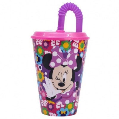 STOR VASO CAÑA EASY 430 ML MINNIE BOLD FLORALS