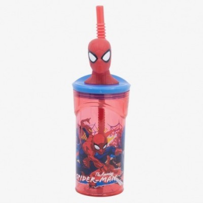 STOR VASO FIGURITA 3D 360 ML SPIDERMAN MOVING