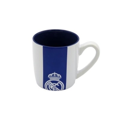 Real Madrid Taza Blanca Bicolor en Caja