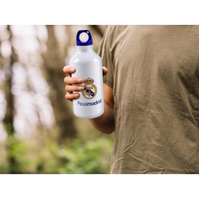 Real Madrid Botella de Aluminio de 400 ml