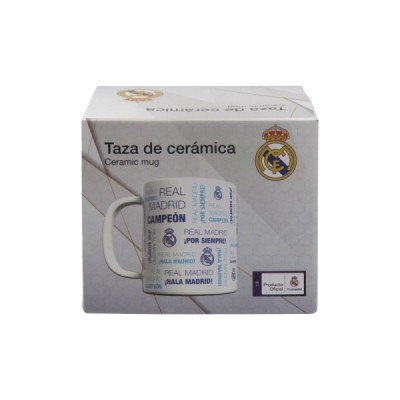 Real Madrid Taza Cerámica en Caja