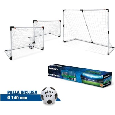 PORTERÍA GOAL 2 EN 1(MEDIA O 2 PORTERÍAS MINI)