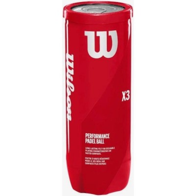 BOTE 3 PELOTAS PADEL WILSON "X3 BALL CAN"