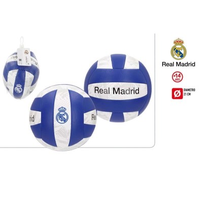 REAL MADRID-BALON VOLLEYBALL 21CM -DESHINCHADO