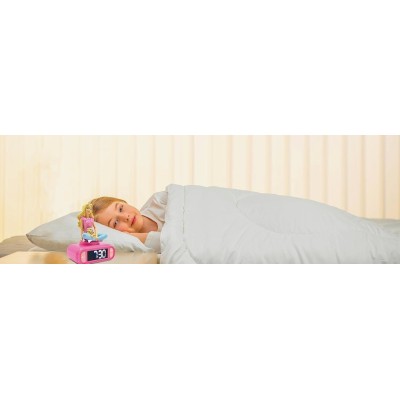 DESPERTADOR DIGITAL CON LUZ DE NOCHE 3D BARBIE