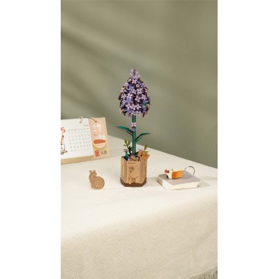 Maqueta de Flor Lila