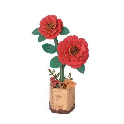 Maqueta Flor Camelia Roja