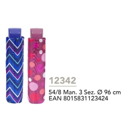 Paraguas mujer 54/8 manual fantasia