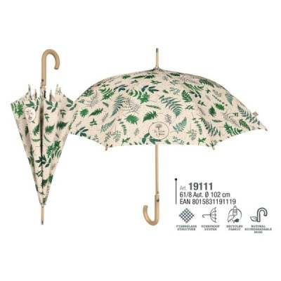 Paraguas Mujer 61/8 Automatico. Hojas