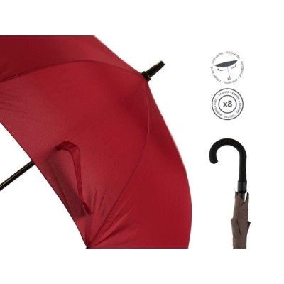 PARAGUAS MANGO NEGRO -SURTIDO 3 COLORES