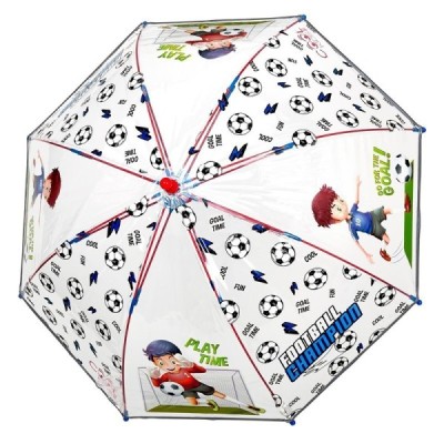 Paraguas inf. 42/8 Man POE FUTBOL fibra vidrio