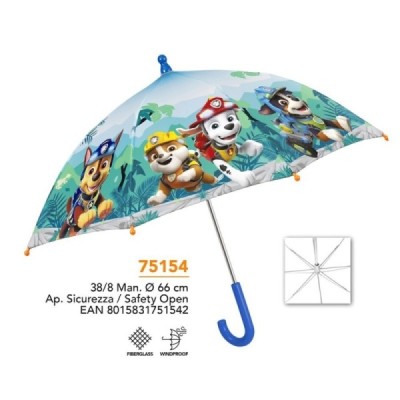 Paraguas infantil 38/8 Manual PAW PATROL