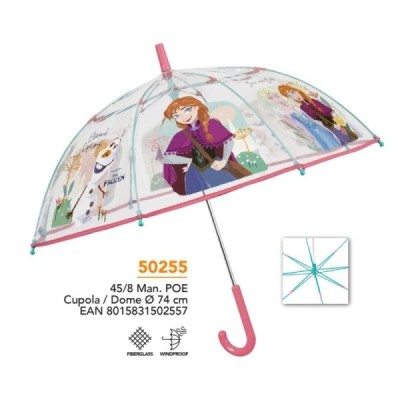 Paraguas infantil 45/8 MANUAL POE FROZEN