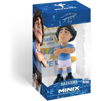 MINIX MARADONA AZUL CIELO 12 cm.