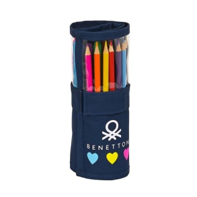 PLUMIER ENROLLABLE 27 Pzas. BENETTON "LOVE"