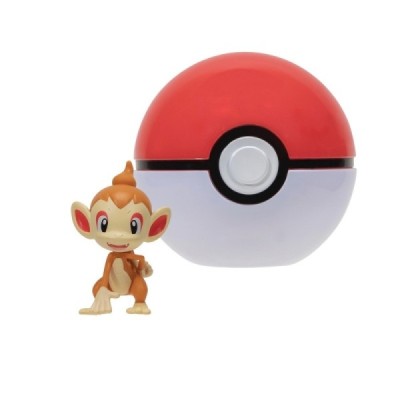 POKEMON, POKEBALL CLIP N GO CHIMCHAR + POKE BALL