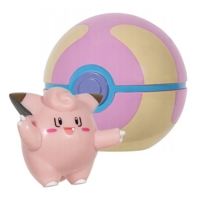 POKEMON, POKEBALL CLIP N GO CLEAIRY + HEAL BALL